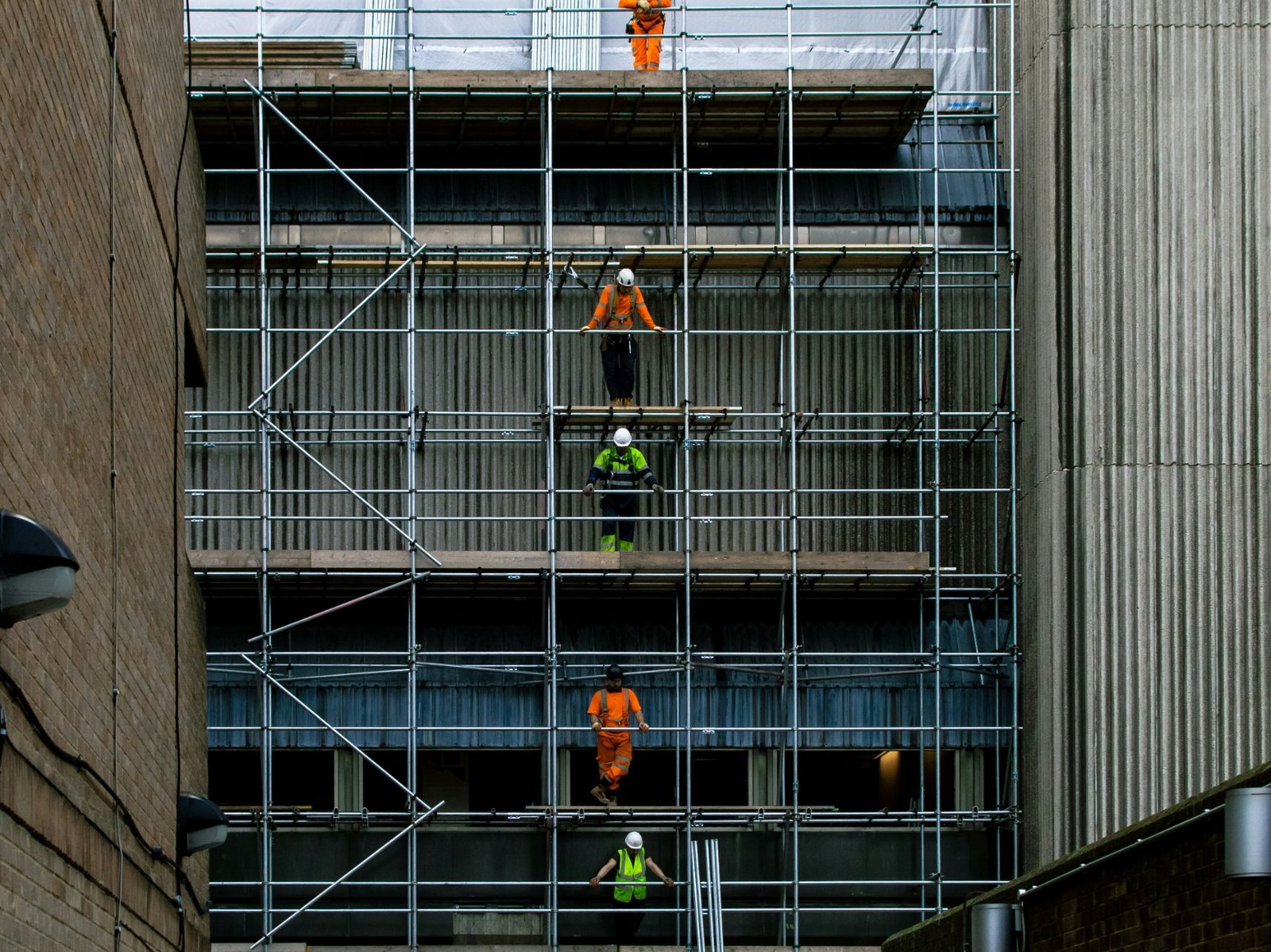Property development under construction